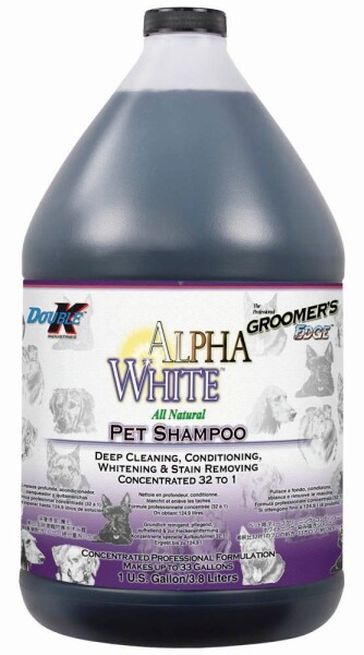 Alpha White shampoo 1:32, witte vacht 3,8 ltr