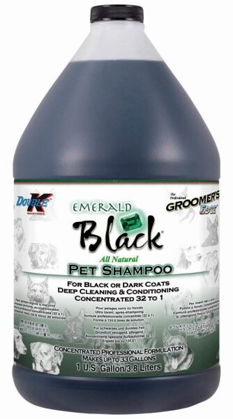 Emerald Black shampoo 1:32, zwarte vacht 3,8 ltr