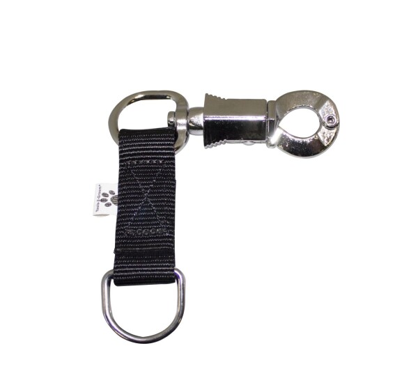 Safety hook met D-ring